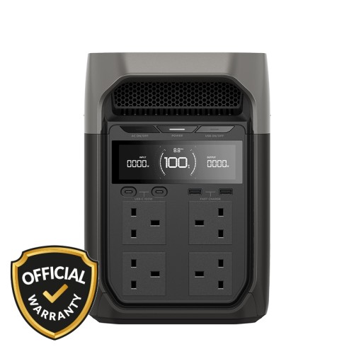 EcoFlow Delta 3 - 1800W Portable Smart IPS With Mobile Apps Connectivity