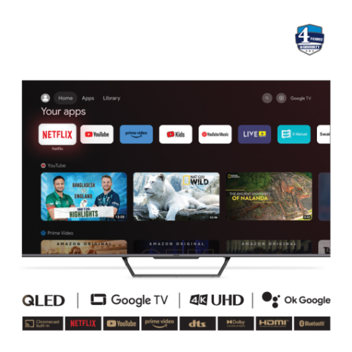 Vision PQ1 Galaxy Pro QLED 65-inch Google Android 4K TV